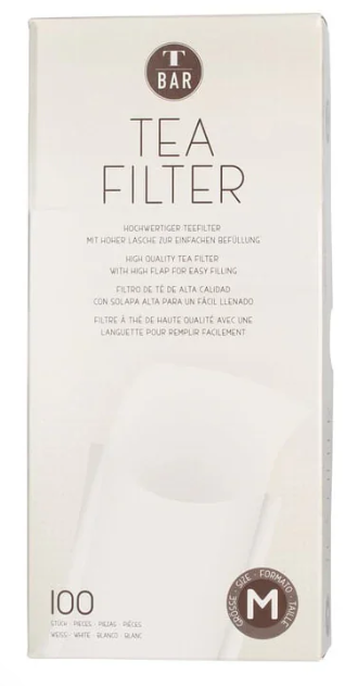Tea Total - Paper Filter Bags — Compostable (100 per box)
