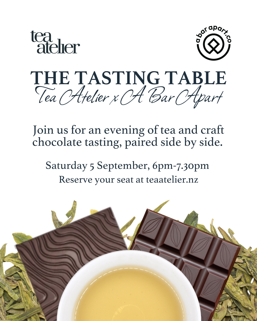 The Tasting Table: Tea Atelier x A Bar Apart