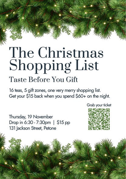 The Christmas Shopping List: Taste Before You Gift