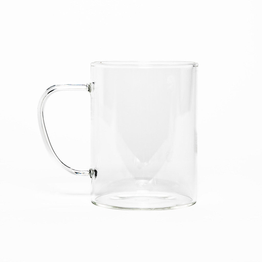 Camellia Sinensis - Glass Mug With Handle