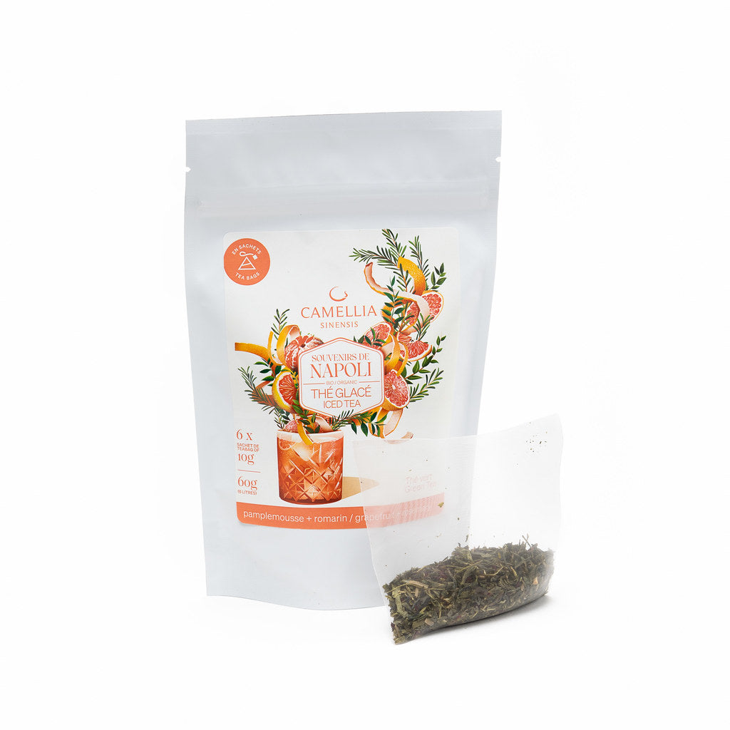 Memories from Napoli organic iced tea