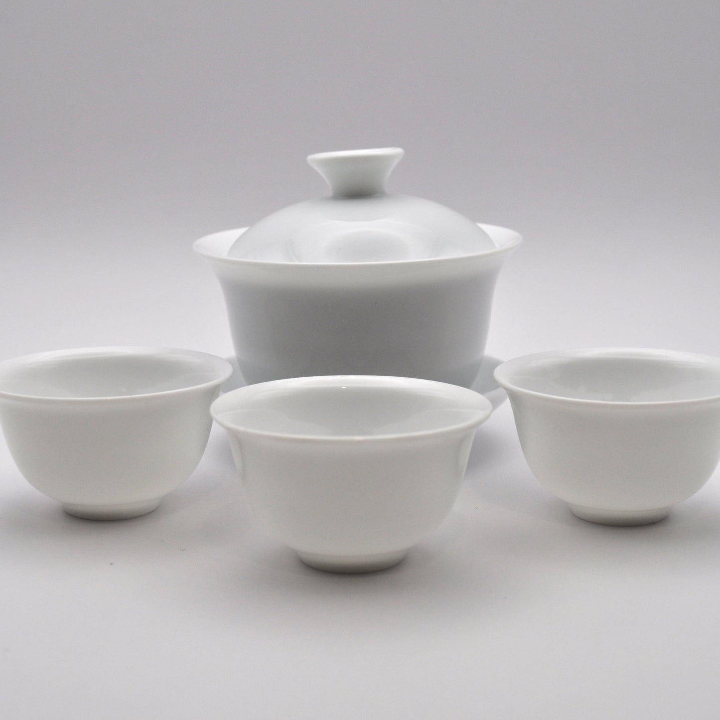 White Gaiwan Set