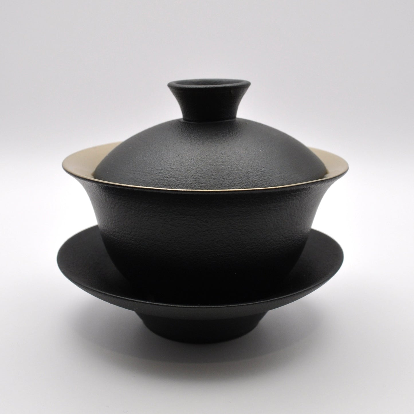 Black Ceramic Gaiwan Set