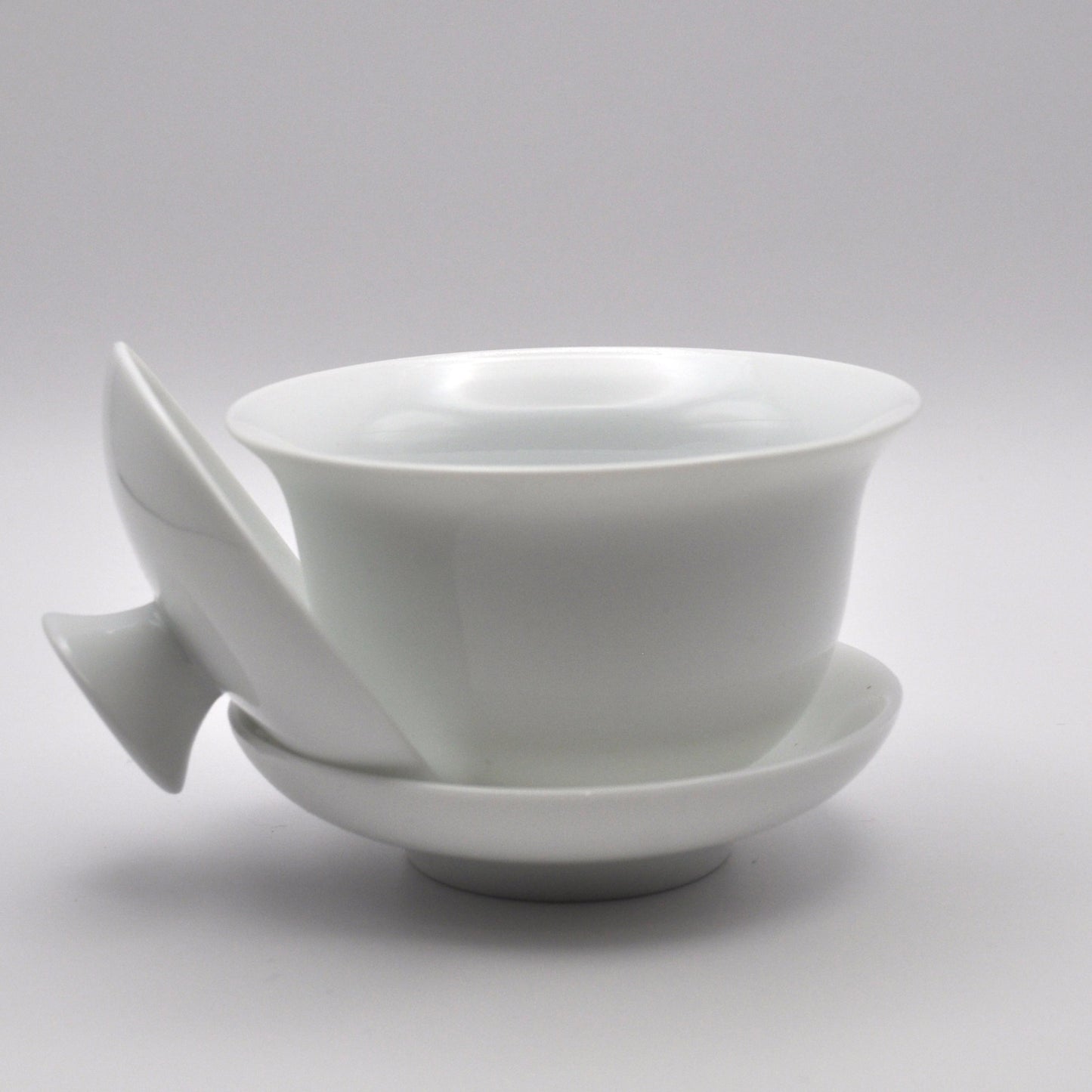 White Porcelain Gaiwan Tea Set