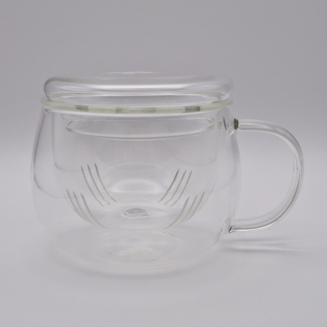 Glass Mug with Glass Infusion (3pcs set)