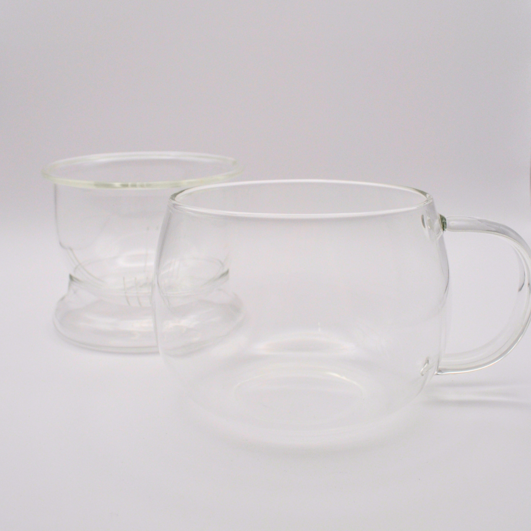 Glass Mug with Glass Infusion (3pcs set)