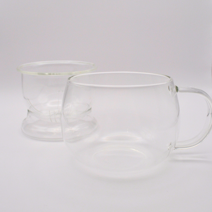 Glass Mug with Glass Infusion (3pcs set)