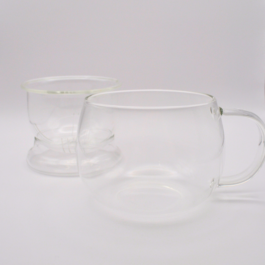 Glass Mug with Glass Infusion (3pcs set)