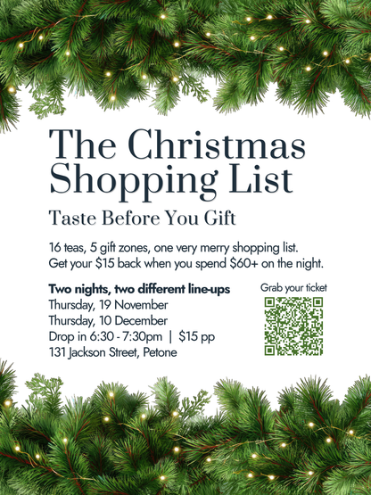 The Christmas Shopping List: Taste Before You Gift