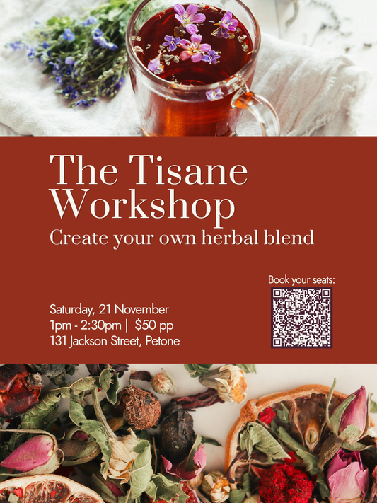 The Tisane Workshop: Create Your Own Herbal Blend