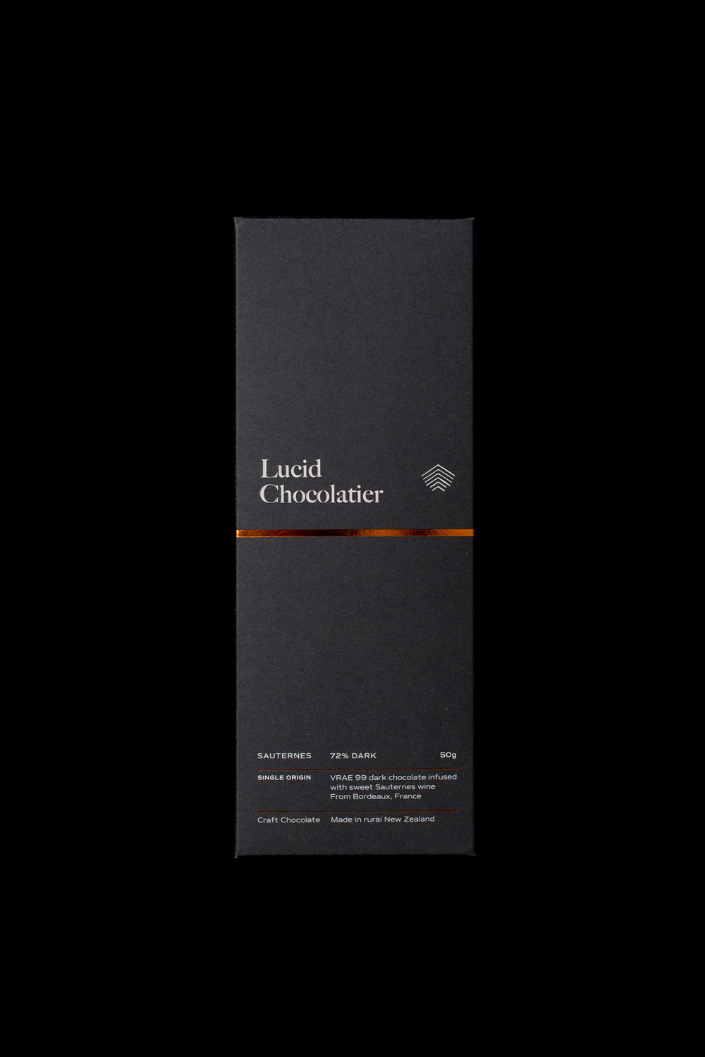 Lucid Chocolatier Sauternes 72% Dark Chocolate