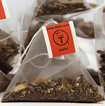 Restful - 20 pyramid teabags Pouch