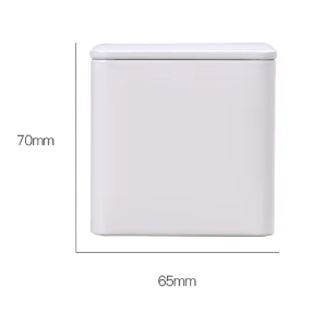 Stainless Steel Square Tea Tin