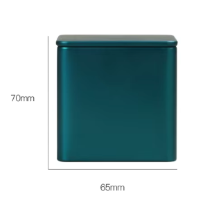 Stainless Steel Square Tea Tin