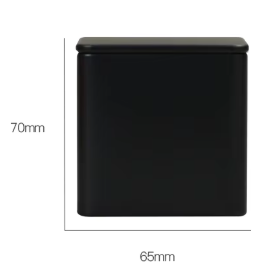 Stainless Steel Square Tea Tin