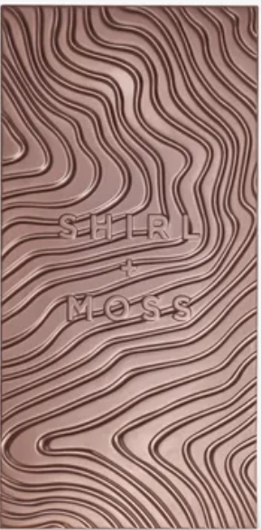 Shirl & Moss Hazelnut, Orange & Sea Salt 52% Dark Chocolate