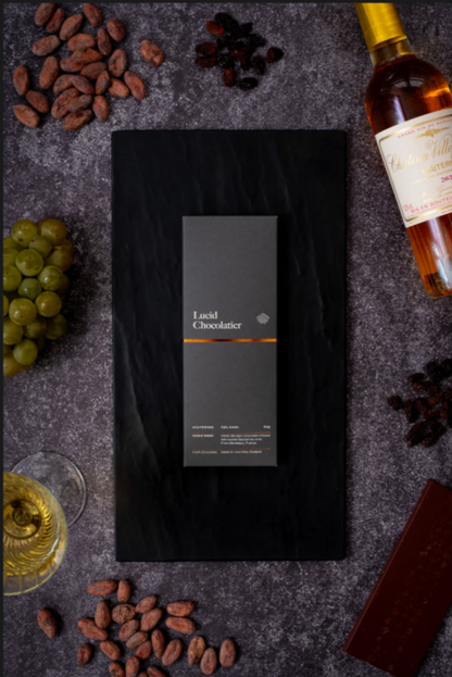 Lucid Chocolatier Sauternes 72% Dark Chocolate