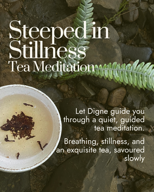 Tea Meditation : Steeped in Stillness