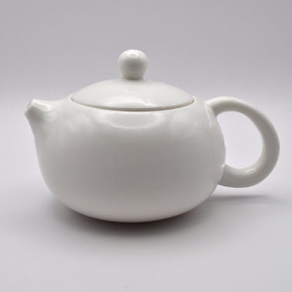 White Ceramic Teapot Set