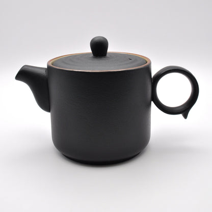 Black Ceramic Teapot Set