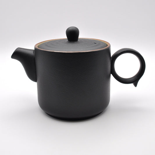 Black Ceramic Teapot Set
