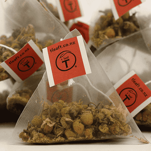 T Leaf T Chamomile, 20 pyramid teabags pouch