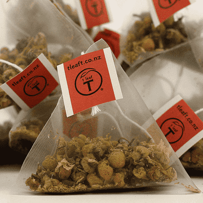 T Leaf T Chamomile, 20 pyramid teabags pouch
