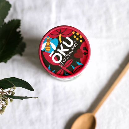 OKU Circulate tea brewed in a cup