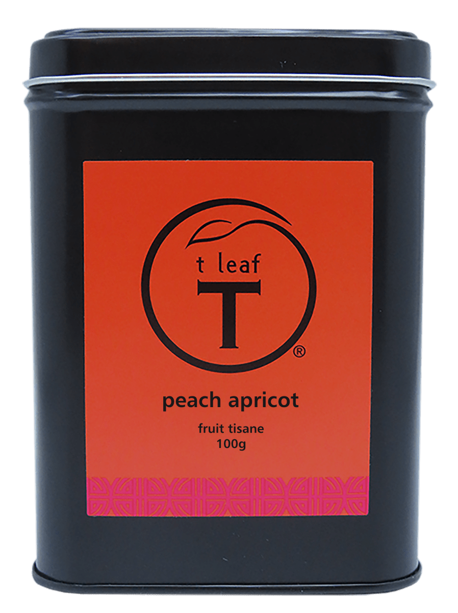T Leaf T Peach Apricot tea lifestyle shot
