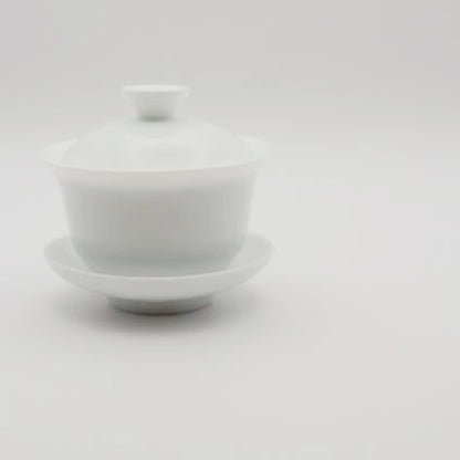 White Gaiwan Set